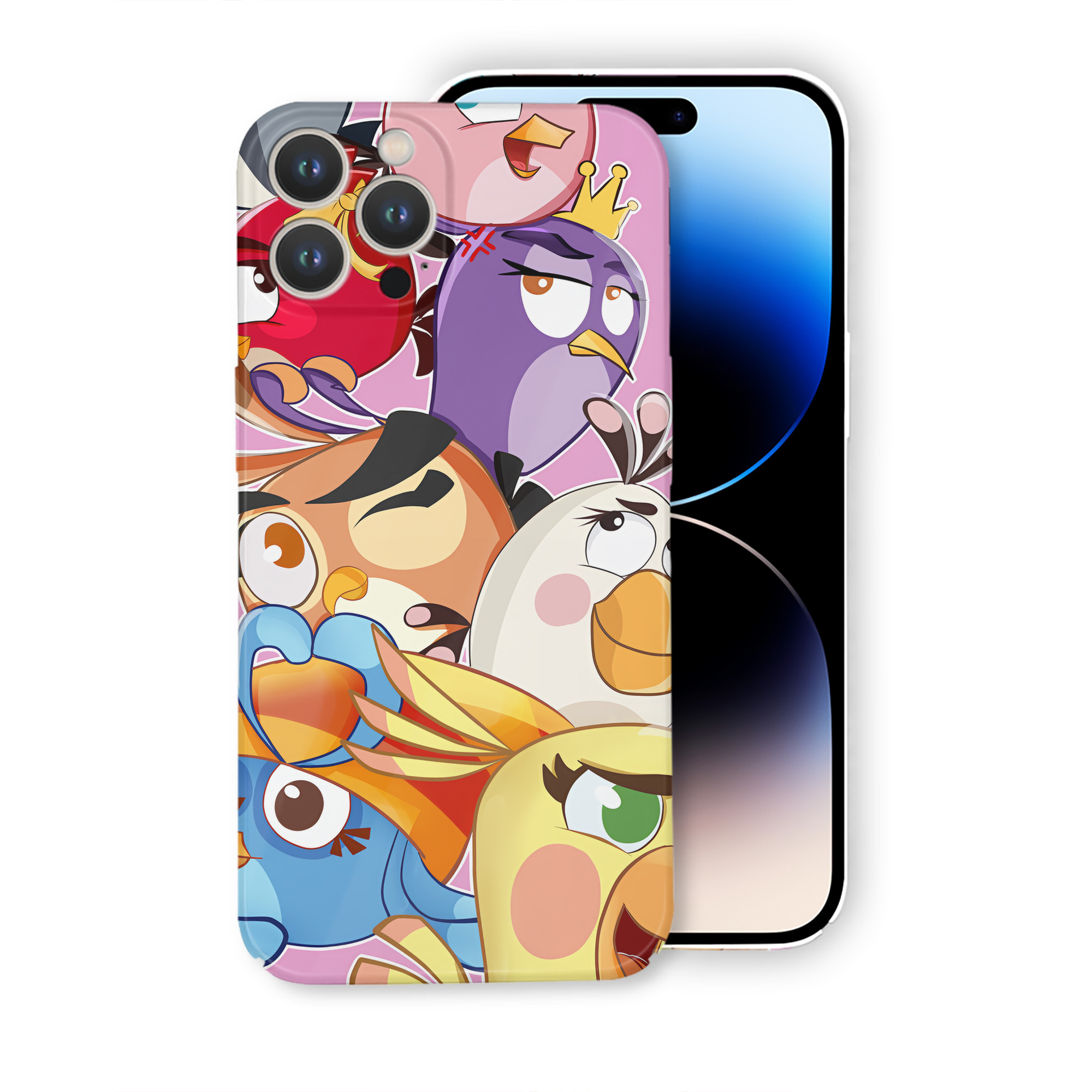 （画像用） Angry Birds アングリーバード 【iPhone 14シリーズ対応】ハードケース